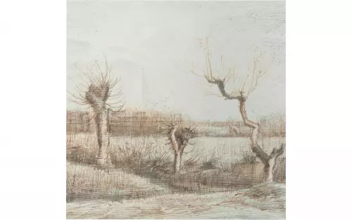 Goossens Schilderij Vincent Van Gogh, 74 x 74 cm