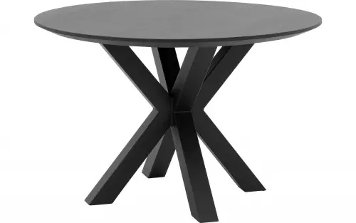 Goossens Eettafel Stef, Rond 130 x 130 cm