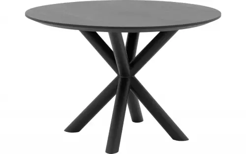 Goossens Eettafel Stef, Rond 120 x 120 cm