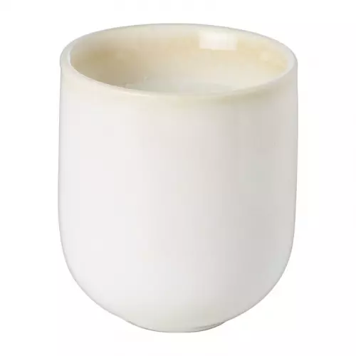 Geurkaars vanilla & warm musk - beige - ø8.2x9.3 cm