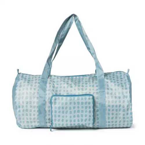 Opvouwbare tas - blauw - 46x23x23 cm