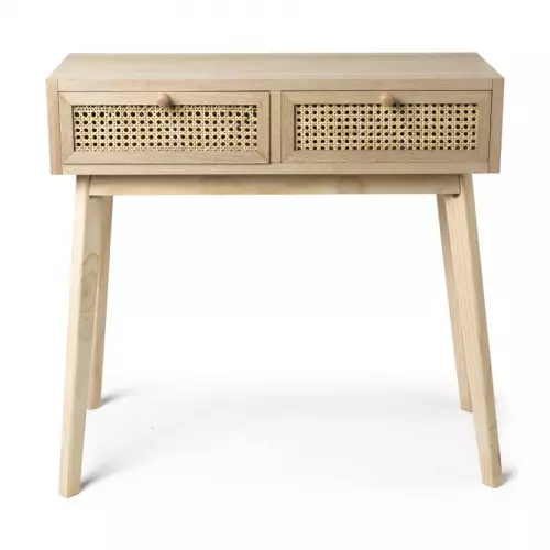 Webbing side table - 2 laden - 77x80x35 cm