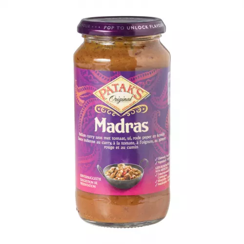 Indiase madras saus - Patak&apos;s - 450 g