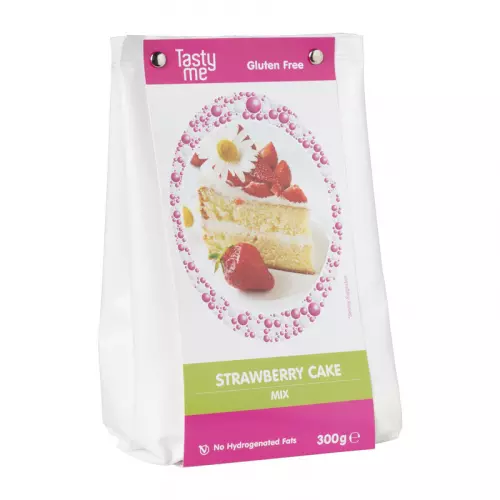 Tasty Me cakemix - strawberry cake - 300 gram