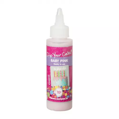 Tasty Me drip your cake - licht roze - 125 gram