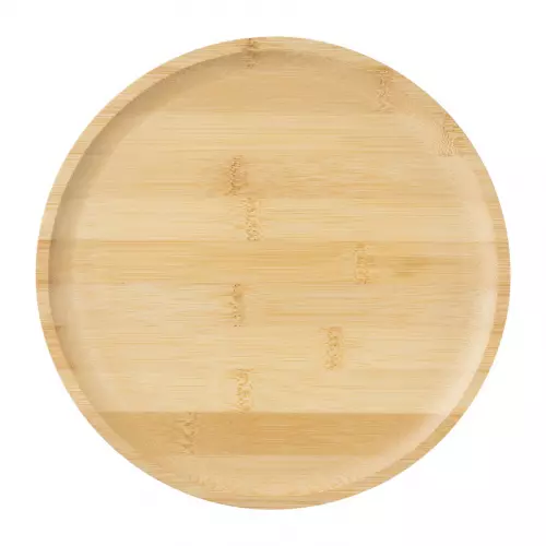 Dinerbord bamboe - ø25x1.2 cm