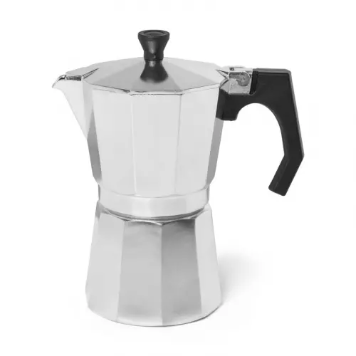 Espressomaker - aluminium - 6 kops