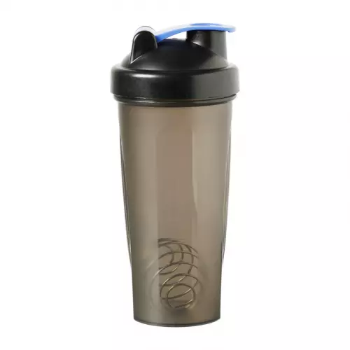 Shakebeker - 700 ml - zwart/blauw