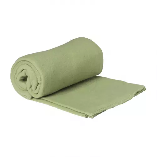 Fleece deken - groen - 160x130 cm