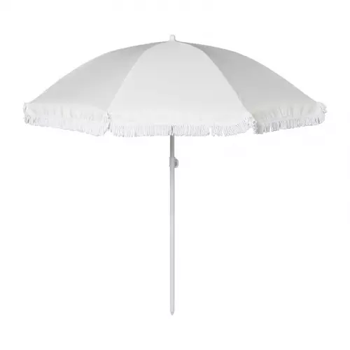 Strandparasol Tess - wit - ø150x180 cm