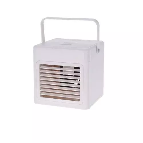 Air Cooler USB - met LED verlichting - 16x16x16.5 cm