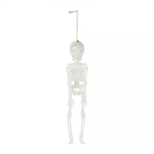 Skelet halloween - led/geluid - 25x5.5x4.5 cm