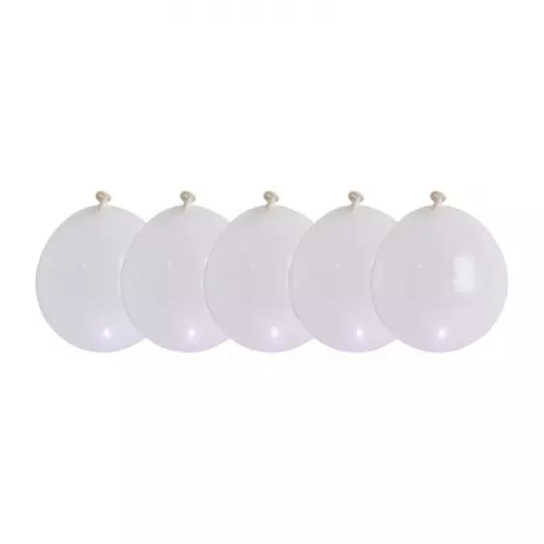 Ballon LED - wit - 5 stuks