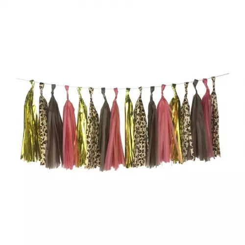 Slinger tassel DIY - multikleur - 2.5 meter