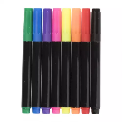 Textiel markers - set van 8