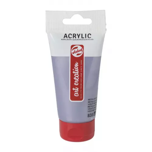 Talens acrylverf - metallic paars - 75 ml