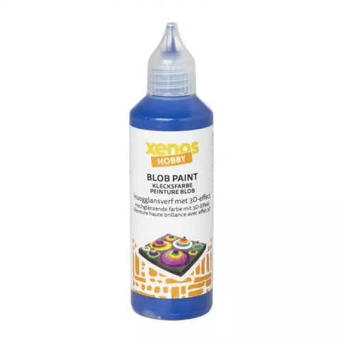 Blob verf - blauw - 80 ml