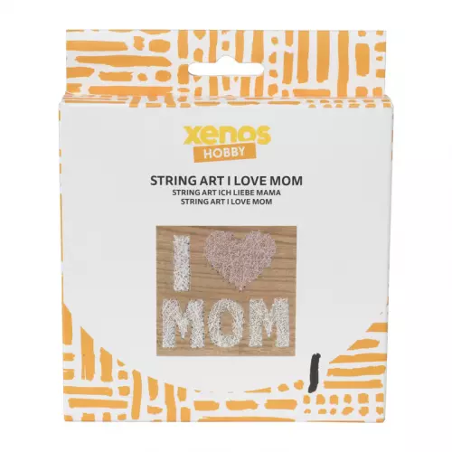 String art - I love mom