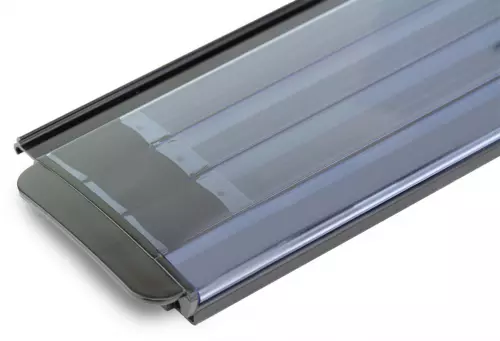 AQS Polycarbonaat Solar zwembad lamellen - per m2 - Blauw