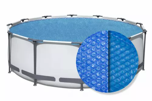 Bestway solar cover rond - 427 cm (zeilmaat 417) - Blauw