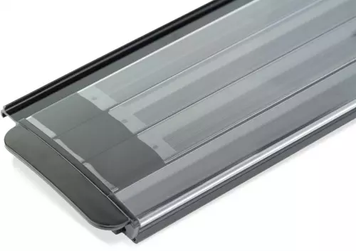 AQS Polycarbonaat Solar zwembad lamellen- per m2 - Transparant