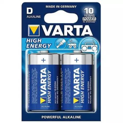 Varta Batterijen D 1,5 volt (2 stuks)