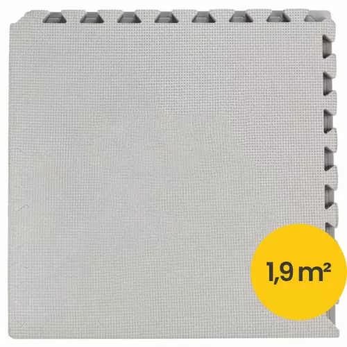 Ondertegels zwembad grijs - 8 stuks van 50 x 50 x 1 cm