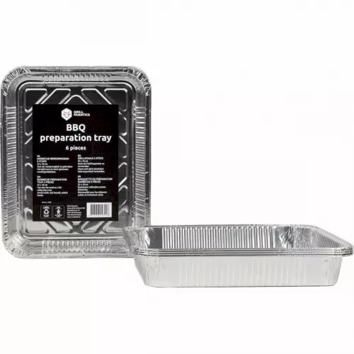 Grill Fanatics aluminium bbq bak - 5 stuks