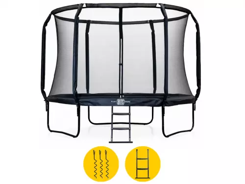 BLITS Urban trampoline - Ø 244 cm - Zwart