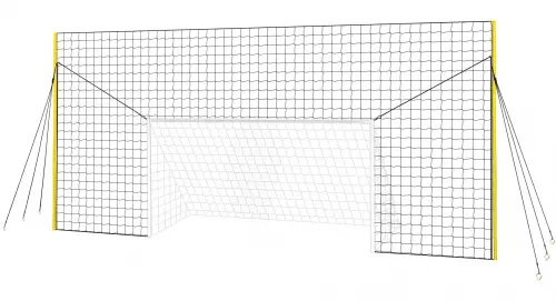 Open Goaaal Standard voetbaldoel, rebounder & backstop - 3 in 1 - 270 x 160 cm