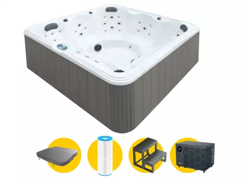 W&apos;eau Lagune spa met warmtepomp - 6 persoons