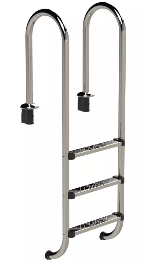 IDEAL Muro RVS zwembadtrap 3 treden - AISI 304