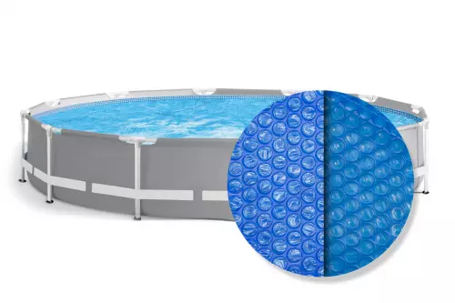 Intex solar cover rond - 244 cm (zeilmaat 206) - Blauw