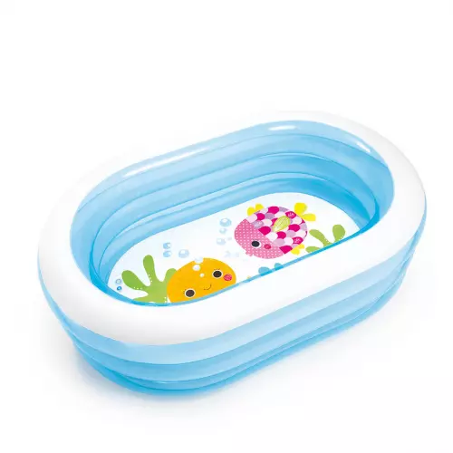 Intex My Sea Friends Pool kinderzwembad 163 x 107 x 46 cm