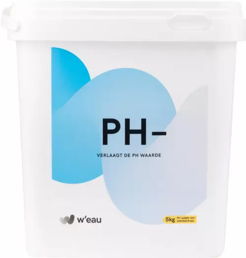 W&apos;eau pH minus poeder - 5 kg