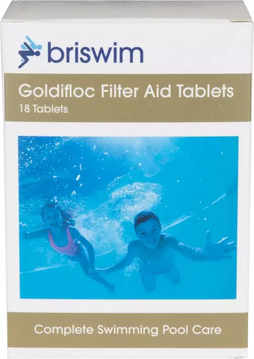 Briswim Goldifloc vlokkingsmiddel 18 tabletten