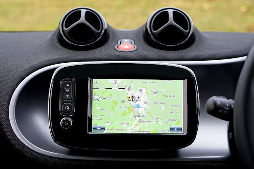 autonavigatie in de auto