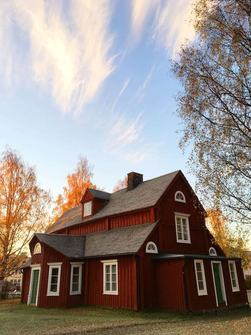 huis dat klaar is voor de herfst